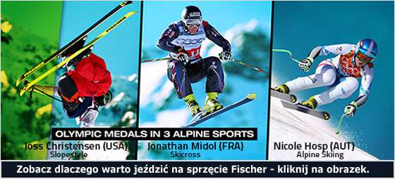 Sukcesy zawodników jeżdzących na nartach Fischer na igrzyskach olimpijskich w Sochi