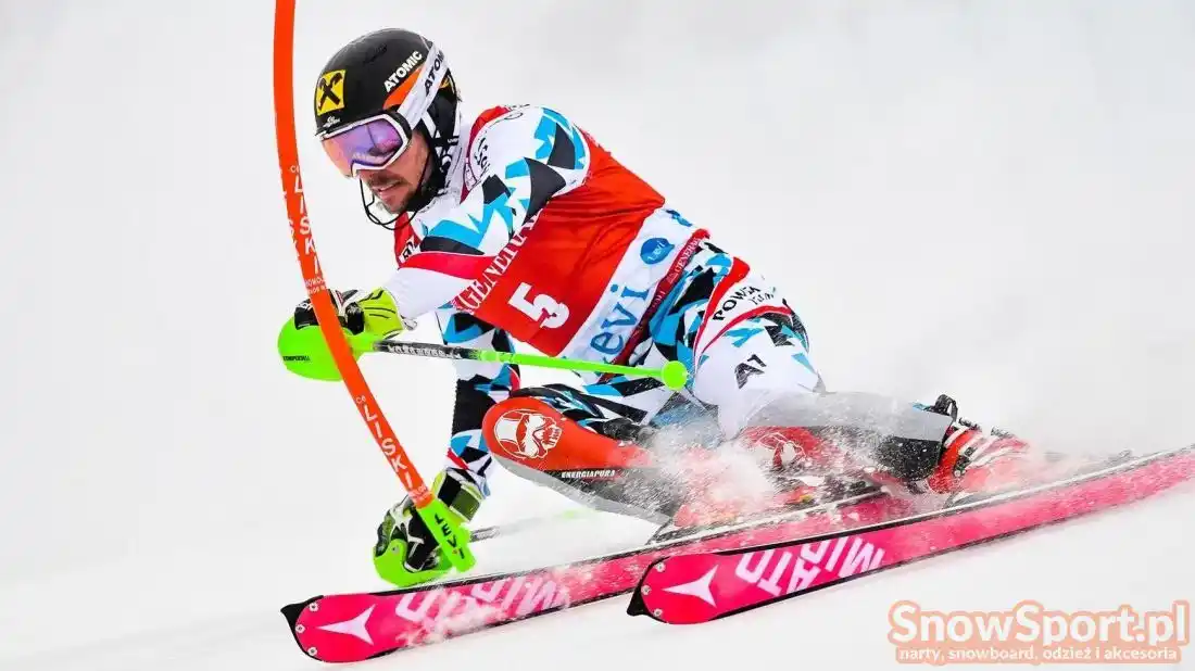 Black Race Course Levi FIN FIS Weltcup Ski Alpin Levi Salalom Herren 1 Lauf im