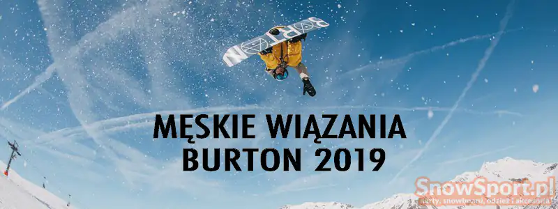 Męskie wiązania Burton 2019