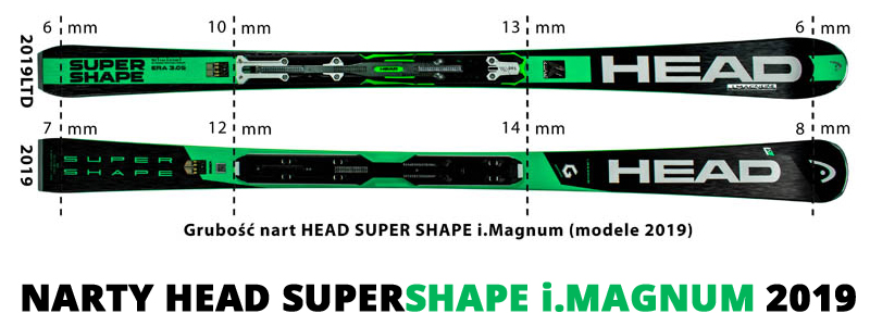 narty head supershape i.magnum 2019