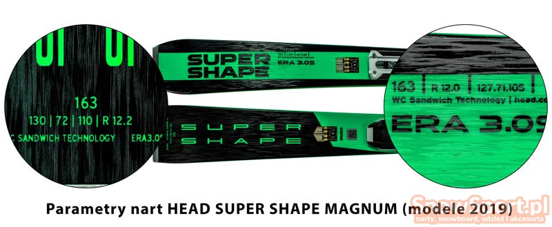 narty Head SuperShape i.Magnum 2019