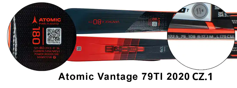 narty Atomic Vantage X 80 CTI 2019 2020