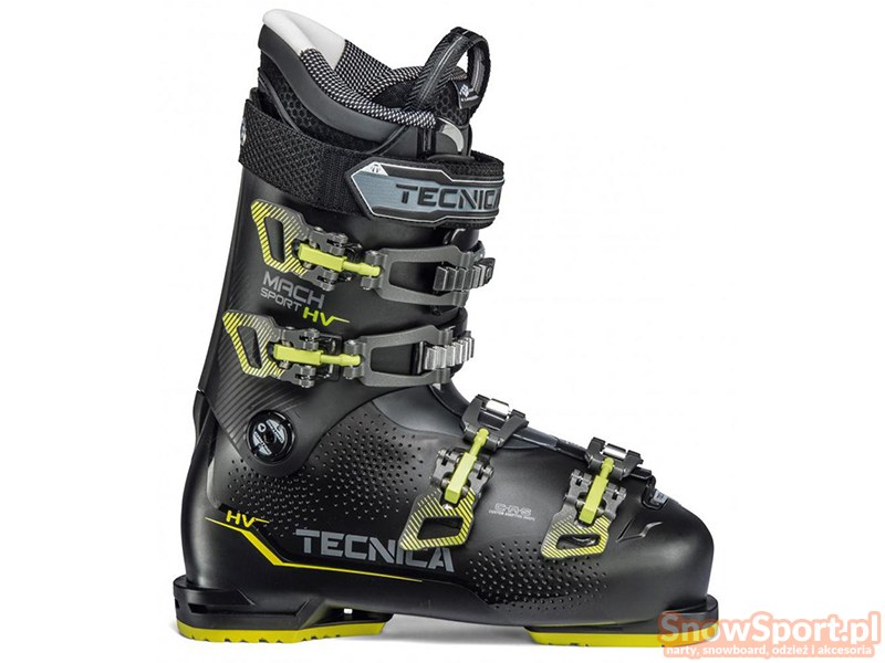 Buty Tecnica 2020 Mach Sport HV 80 Black / Neon Yellow