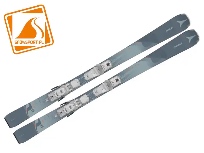 Narty Atomic Cloud Q11 REVOshock wiązania M 10 GW White 2023