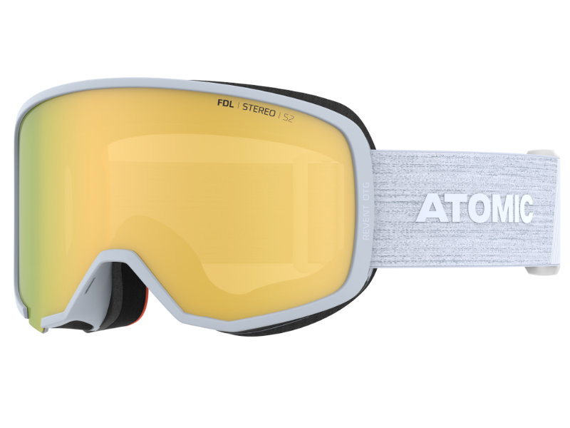 Gogle narciarskie Atomic Revent OTG Stereo Light Grey 2023