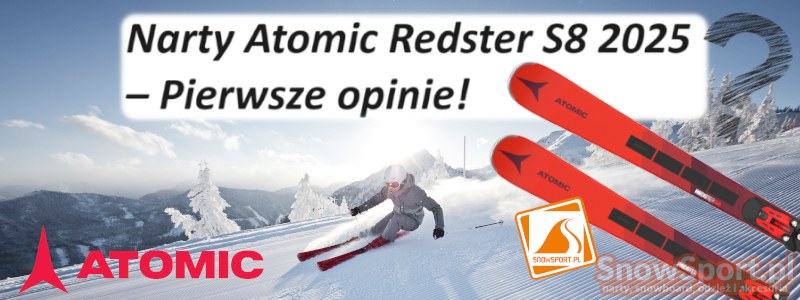 Narty Atomic Redster S8 2025 Opinie