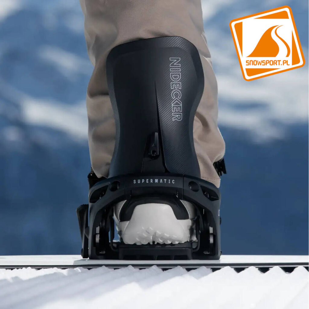 Łyżka wiązań snowboardowych Supermatic Nidecker