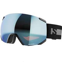 Gogle Salomon Radium ML Black Light Blue 2025