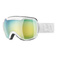 Gogle UVEX Downhill 2000 FM White Mat Mirror Green Lasergold Lite (1030)