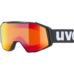 Gogle Uvex Gravity FM Black matt/Red 2025