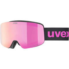 Gogle Uvex Pwdr FM Black matt/Pink 2025