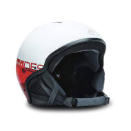 Kask Momo Storm White Camo Red