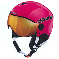 Kask narciarski SH+ Pads Junior Visor Fucsia