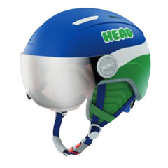 Kask z przyłbicą szybą HEAD Mojo Visor Blue Green 2025