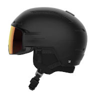 Kask z przyłbicą szybą Salomon Driver Prime Sigma Plus Black