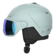 Kask z przyłbicą szybą Salomon Icon LT Visor White Mo/Un ML B 2024