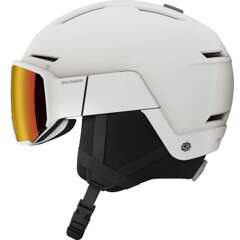 Kask z przyłbicą szybą Salomon Osmo Sigma White 2025