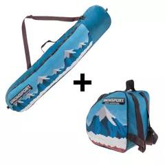 Zestaw dla dzieci Pokrowiec Snowsport Snowboard Bag SnowCraft 6in1 118cm+ Pokrowiec na buty Snowsport Boot Bag SnowCraft