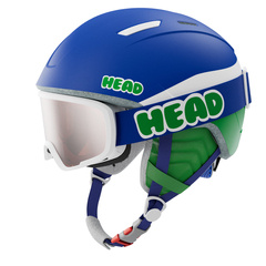 Zestaw kask + gogle Head Mojo Set Blue Green 2025